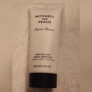 NEW! Mitchell And Peach English Leaf Body Soufflé - 2.1oz